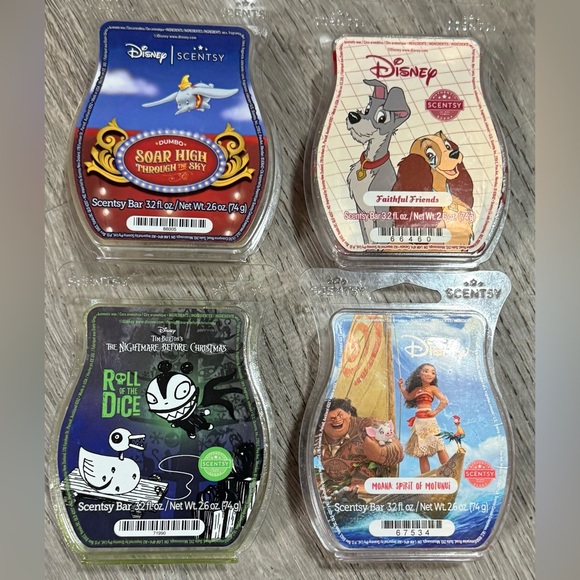Scentsy Other - Disney Scentsy Wax Bars Bundle Dumbo Moana Nightmare Before Christmas